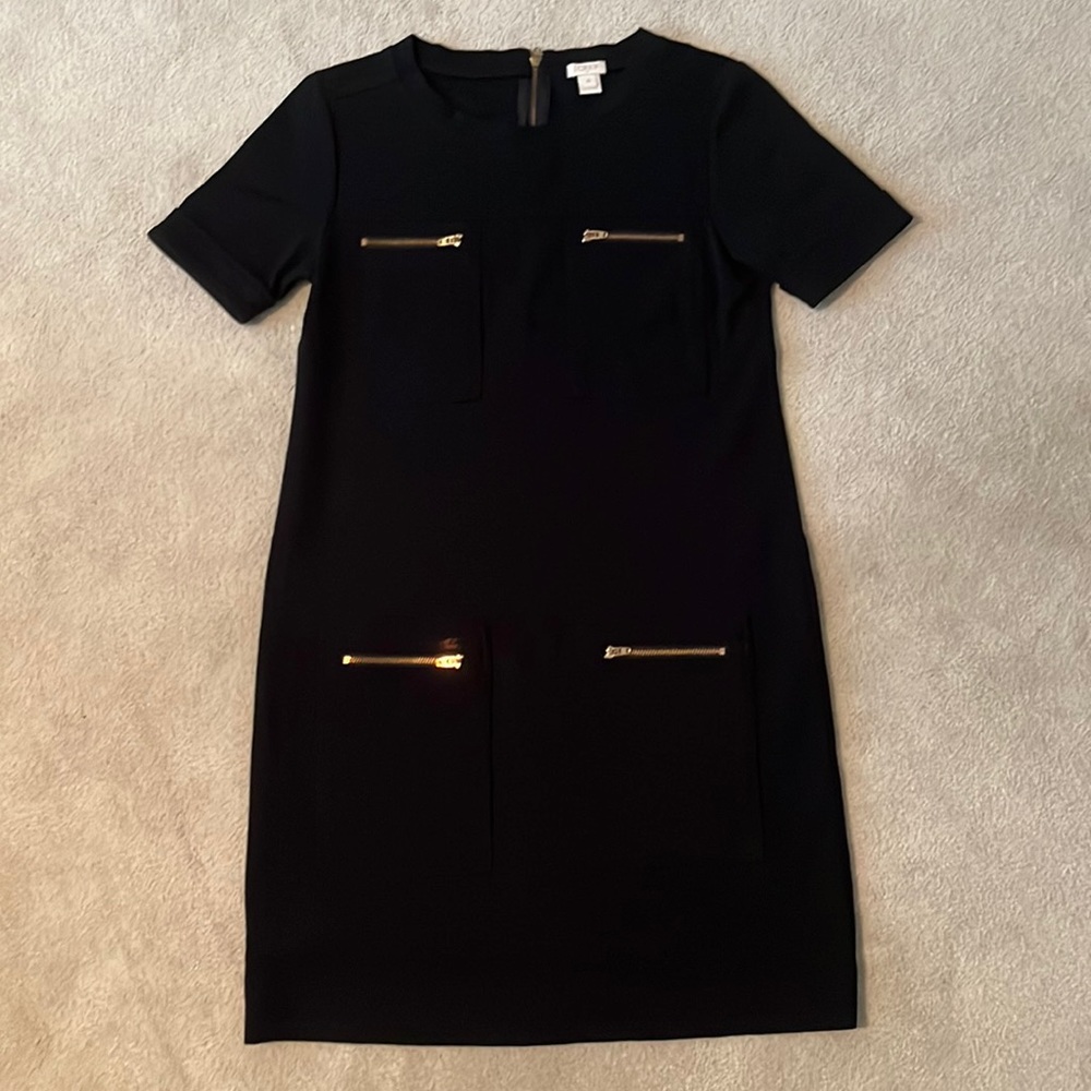 Black winter dress